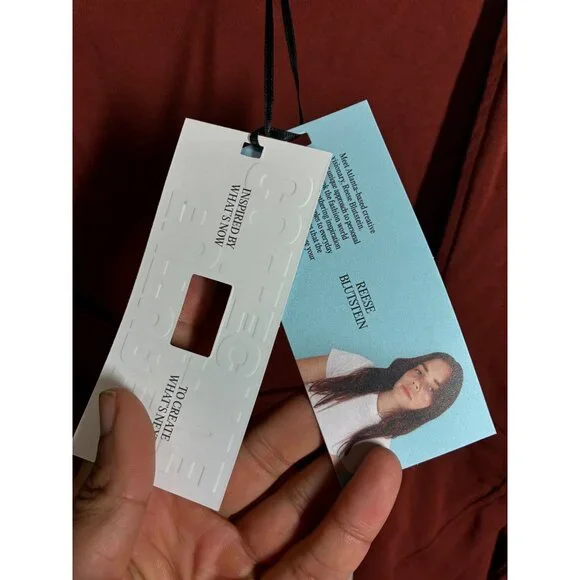 NWT Future Collective Long Sleeve T-Shirt Sweetheart Rust Brown Size 2XL - Picture 5 of 5